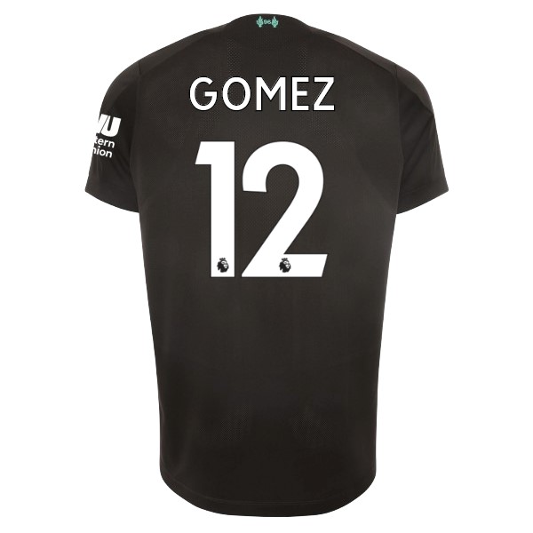 Maillot Football Liverpool NO.12 Gomez Third 2019-20 Noir